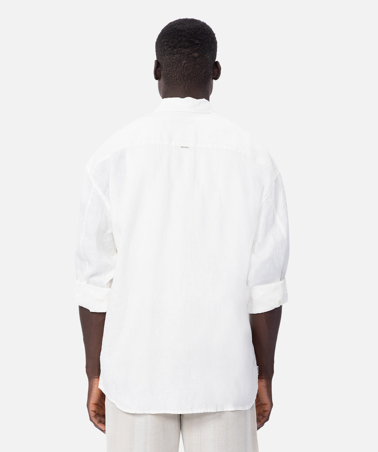 Hemingway Long Sleeve Shirt for Men - Premium Cotton Comfort Fit - YD Cream - Perfect for Casual Wear, Office & Outdoor Adventures