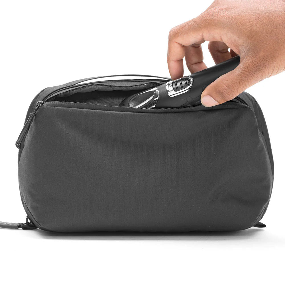 Peak Design Wash Pouch - Waterproof Travel Toiletry Bag for Men & Women - Perfect for Camping, Gym, and Business Trips