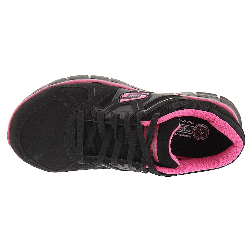Women's Synergy Sandlot Alloy Toe Lace-Up Work Shoes - Safety Toe Work Boots for Women - Comfortable & Durable for Construction, Warehouse & Industrial Jobs