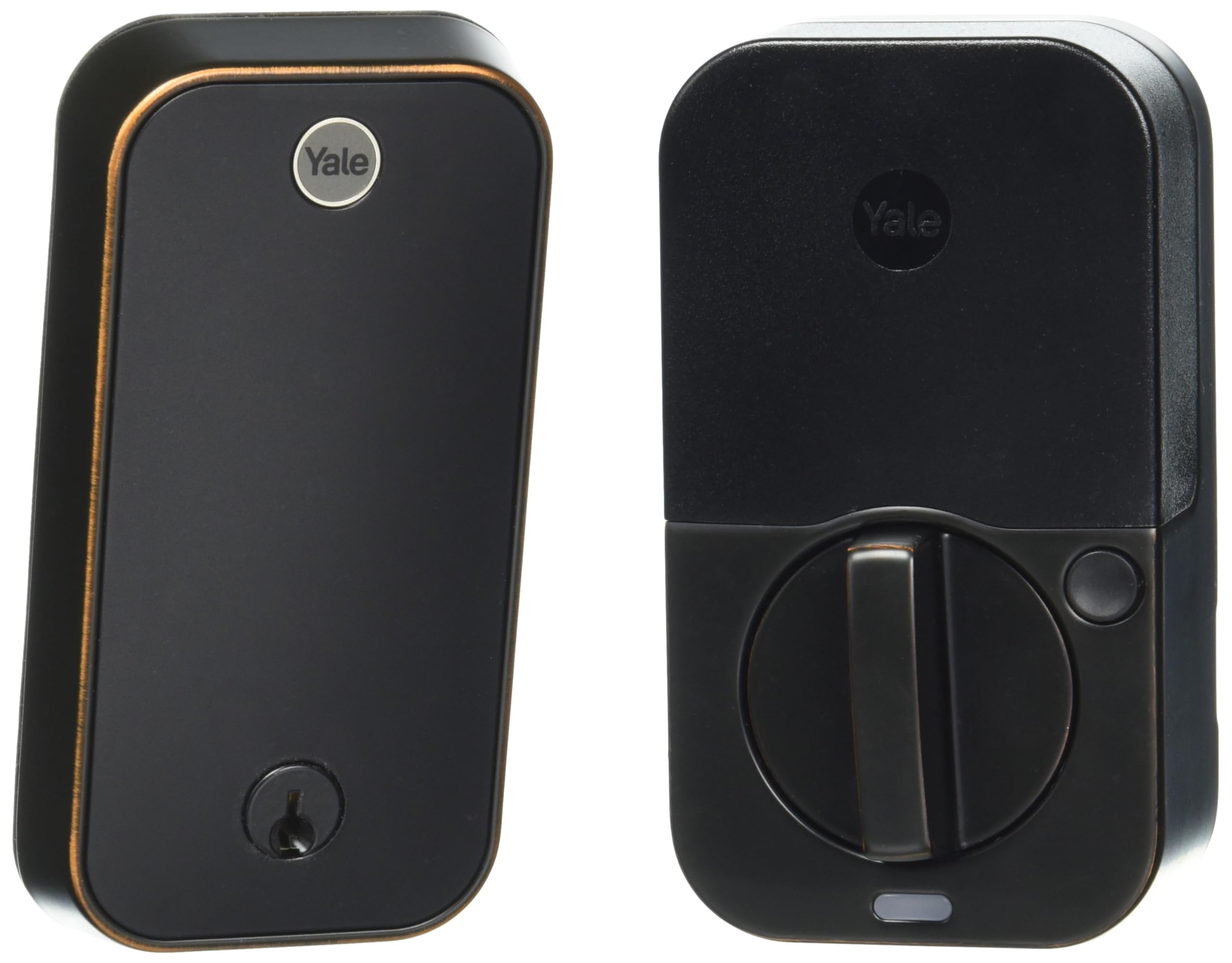 Yale Assure Lock 2 Touch with Z-Wave - Smart Deadbolt Fingerprint Entry Door Lock in Bronze Finish | Keyless Smart Home Security for Front Door, Apartment & Vacation Rental