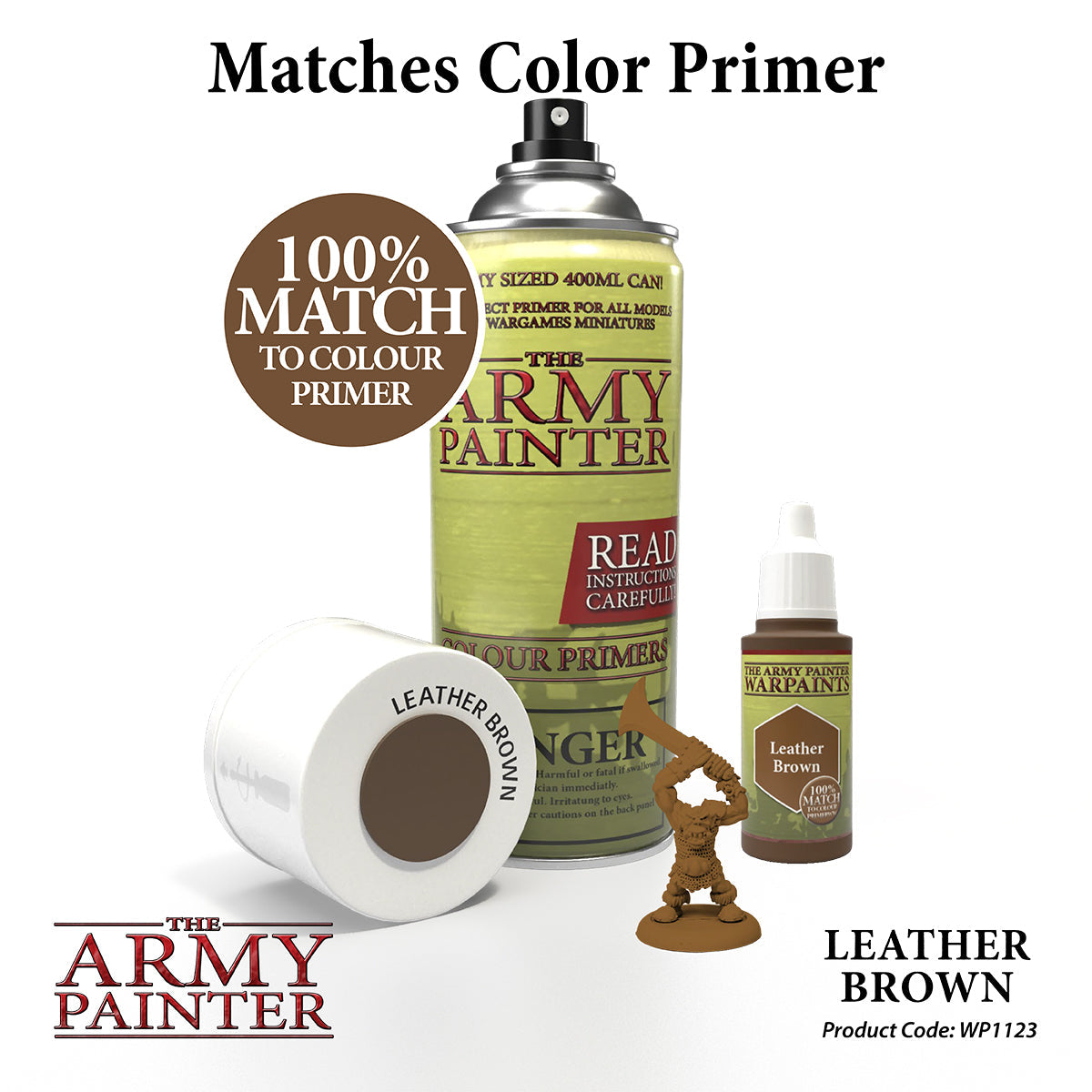 Warpaints: Leather Brown - Premium Matte Finish for Cosplay, Halloween & Special Effects Makeup - Perfect for Costume Parties & Theatrical Performances