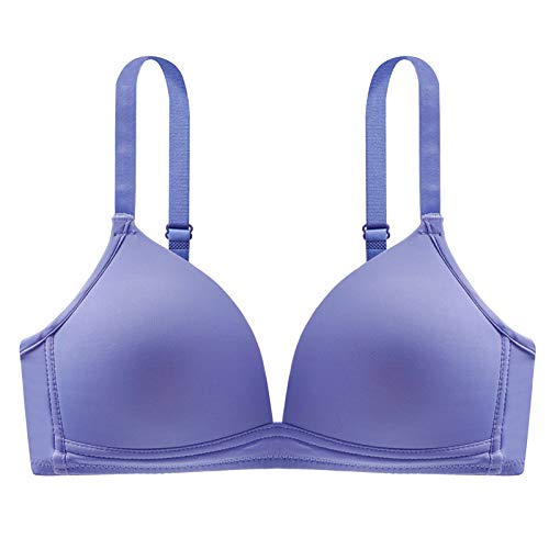 Girls Training Bras - Soft Triangle Cup Bralette with 4 Hook Closure for Comfort & Support | Perfect for First Bras, Sports & Everyday Wear
