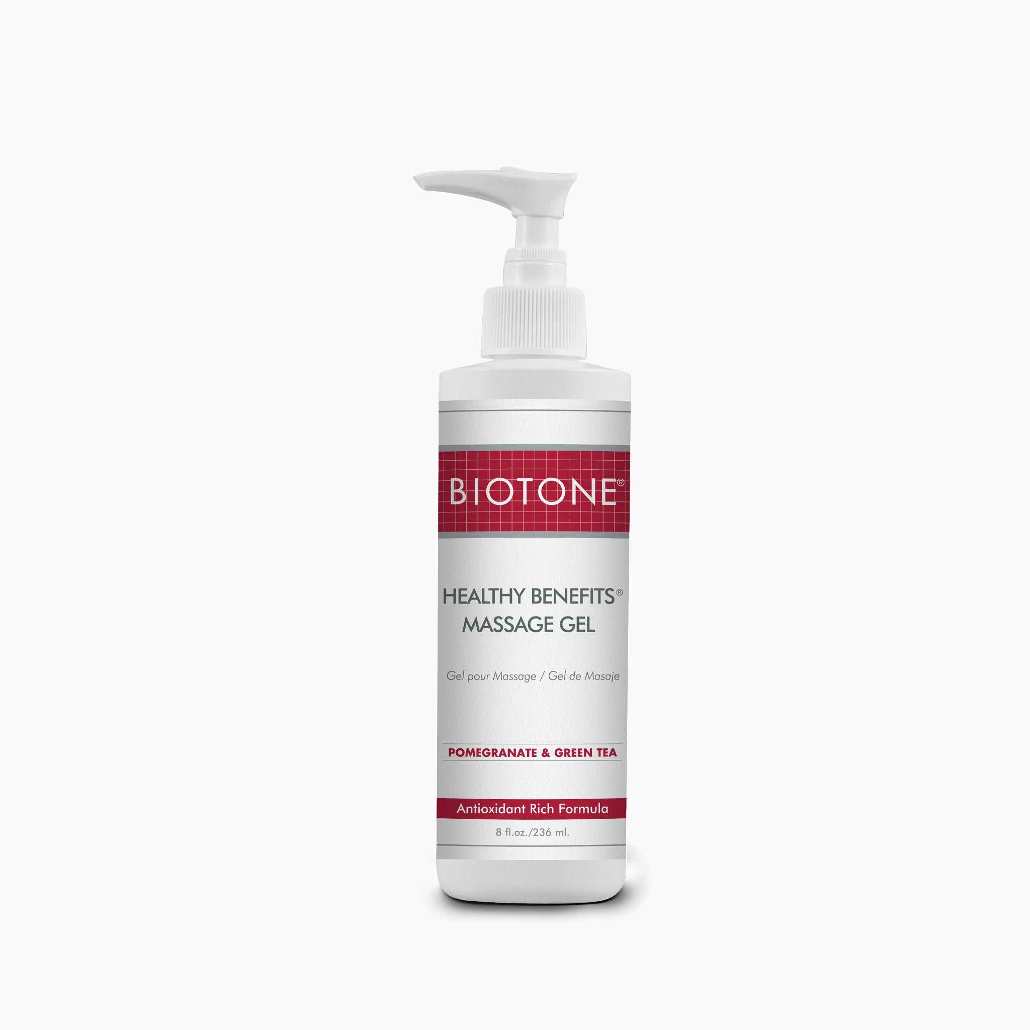 BIOTONE® Professional Massage Gel for Pain Relief & Muscle Relaxation - Hydrating & Non-Greasy Formula for Deep Tissue & Sports Massage