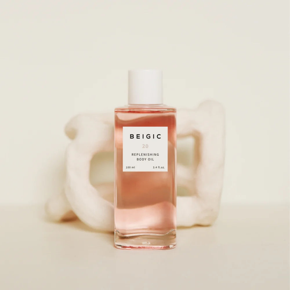 BEIGIC Hydrating & Nourishing Body Oil for Dry Skin - 100ml Moisturizing Treatment for Smooth & Glowing Skin - Perfect for Daily Use, Massage & Post-Shower Care