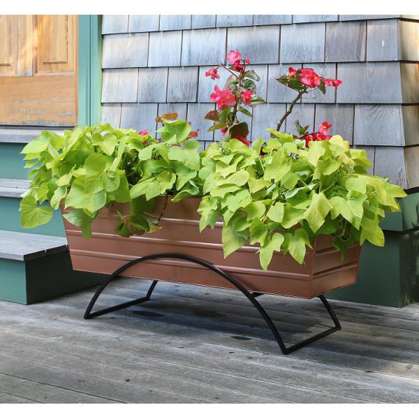 Elegant Flower Box with Odette Stand - Perfect for Wedding Centerpieces, Home Decor & Gift Giving