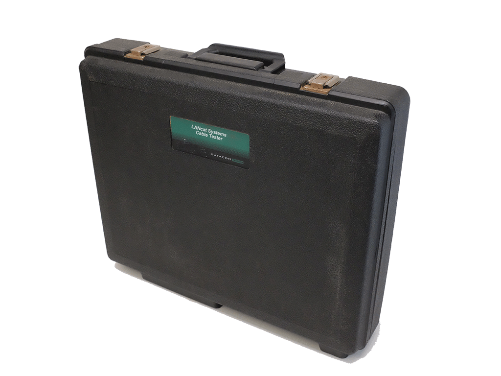 Greenlee LANcat Fluke Style System6 Network Cable Tester with Case, Manuals & Software - Professional Ethernet Cable Testing for IT Networks & Data Centers