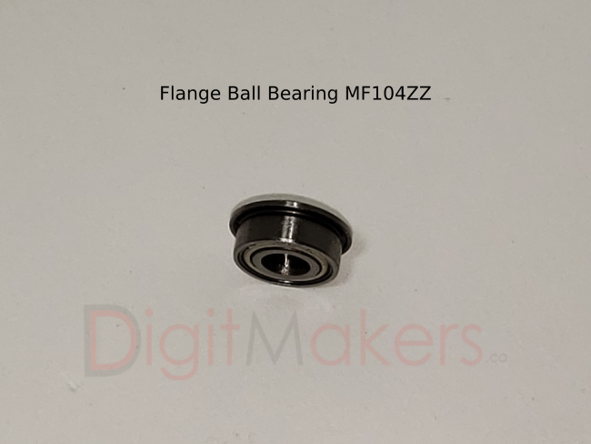 High-Quality Flange Ball Bearing MF104ZZ - Durable Miniature Bearing for Small Motors, Robotics, and DIY Projects
