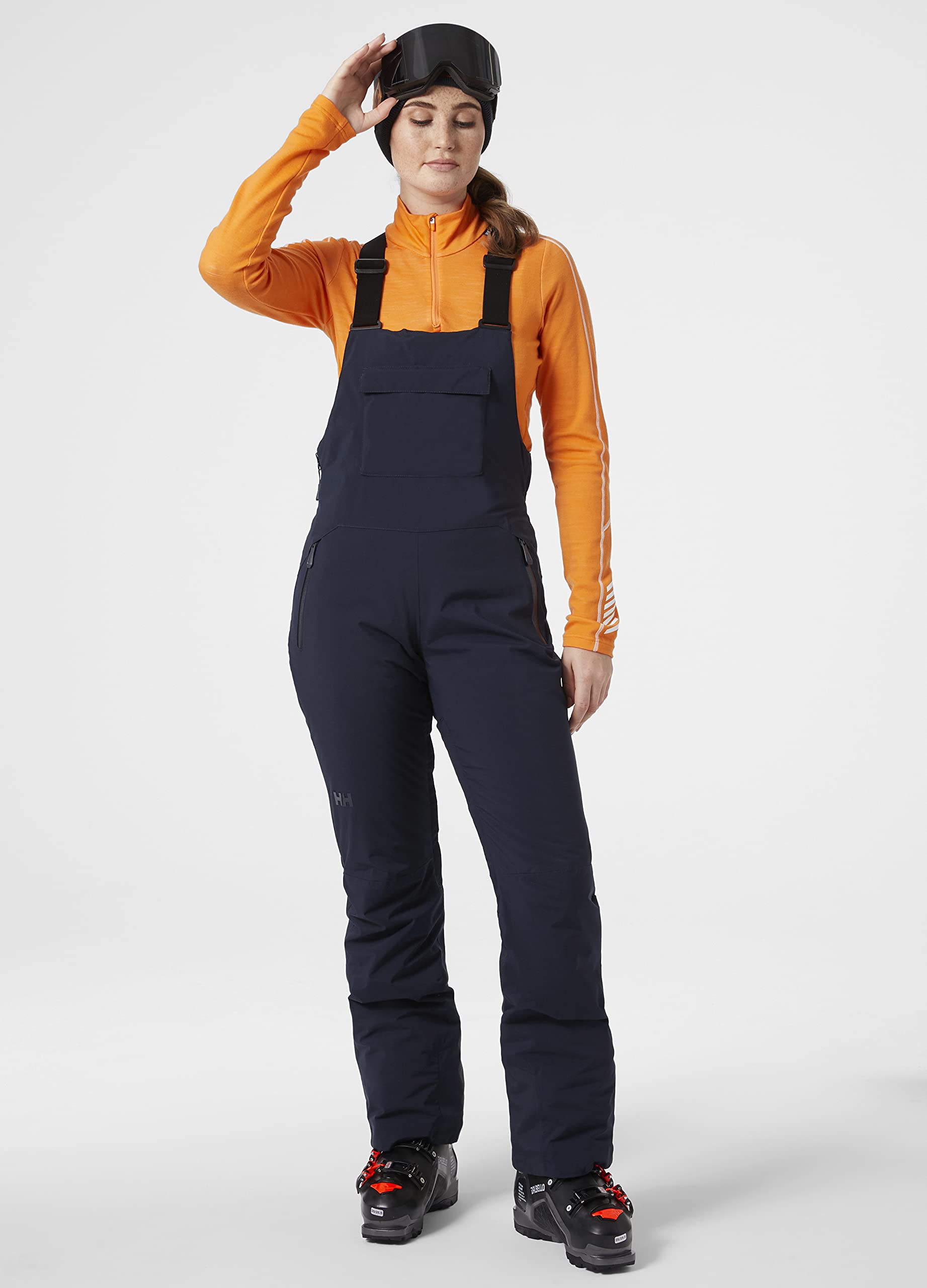 Helly Hansen Women's Legendary Waterproof Insulated Bib Snow Pants - Winter Skiing, Snowboarding & Outdoor Workwear for Cold Weather Protection