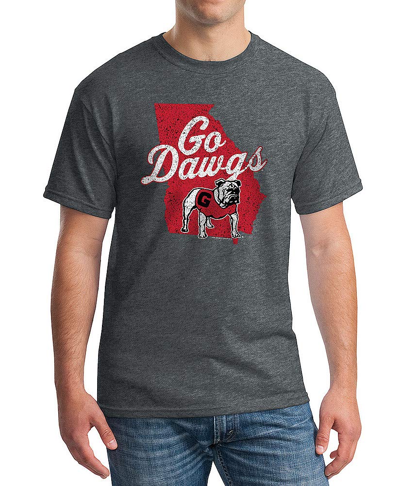 Elite Fan Shop Vintage NCAA Charcoal T-Shirt - Comfortable & Stylish College Sports Apparel for Game Day & Casual Wear