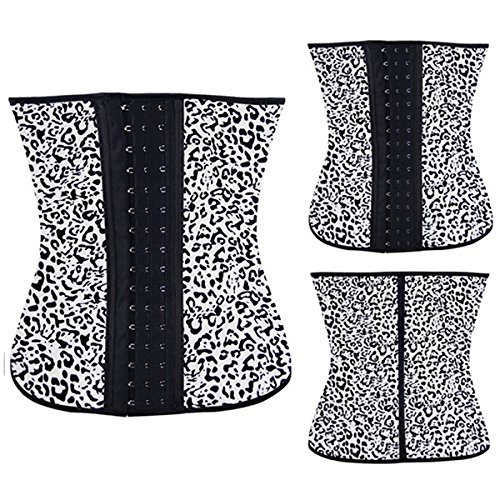 Premium Latex Waist Trainer Corset for Women - Slimming Body Shaper, Tummy Control & Posture Support - Size L - Perfect for Workouts, Waist Training & Special Occasions