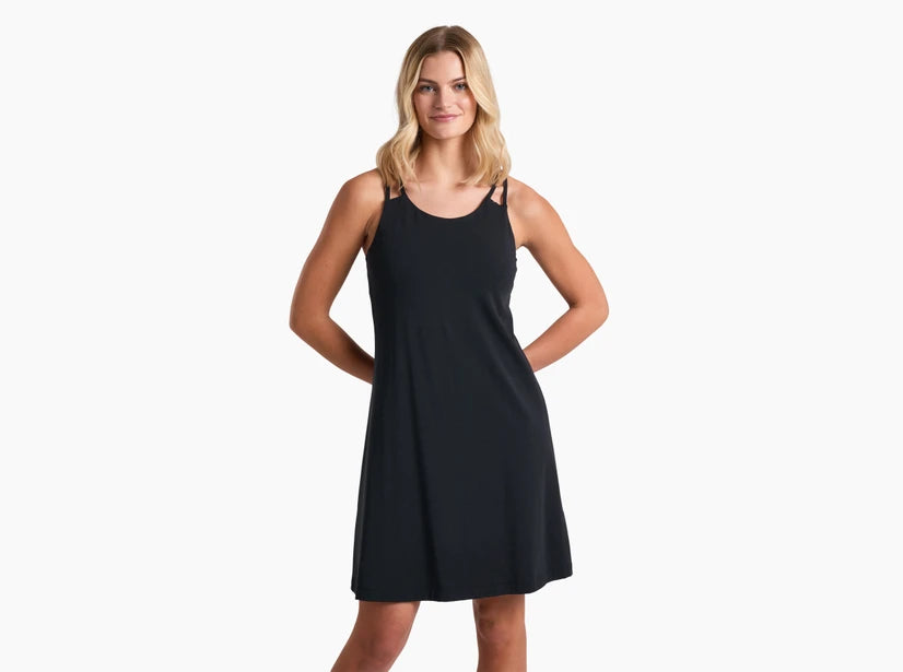 Women's Lyra Krossbak Dress - Elegant Floral Print Summer Dress for Women | Perfect for Beach Vacations, Date Nights & Outdoor Parties