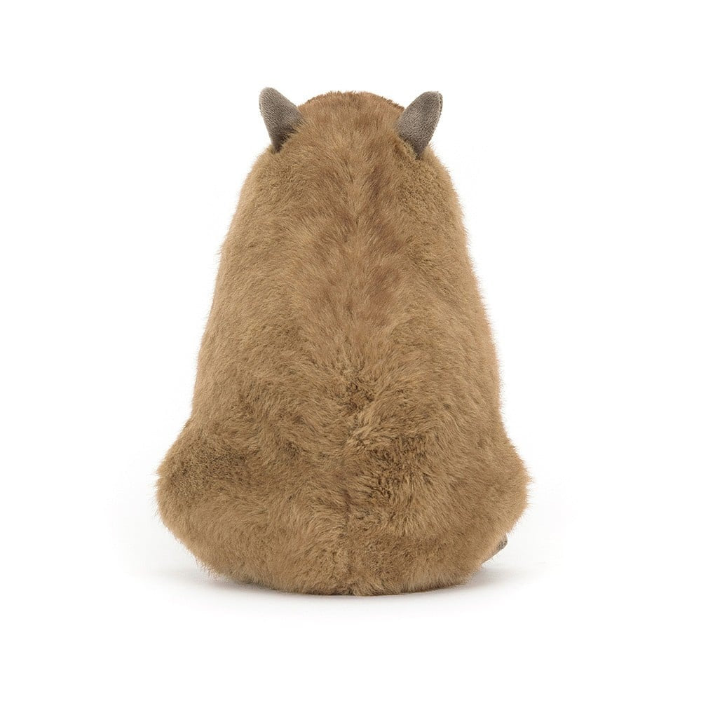 Jellycat Clyde Capybara Plush Toy - Ultra Soft Stuffed Animal for Kids & Adults | Perfect for Cuddling, Gifts, Nursery Decor & Stress Relief