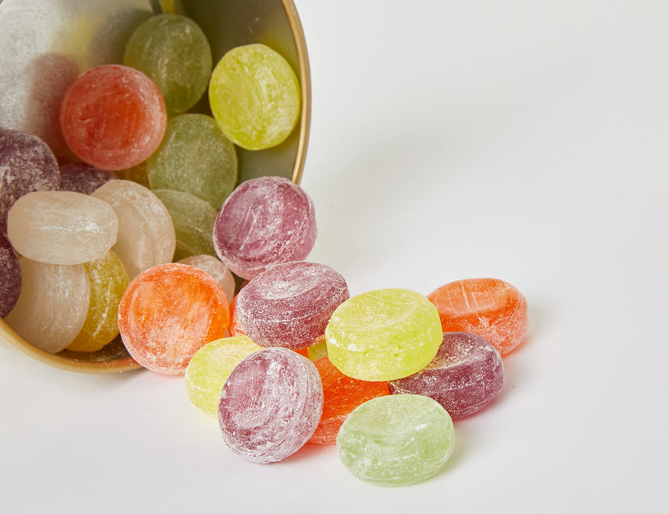 Simpkins Mixed Fruit Travel Sweets - 7 oz (200g) Tin, Pack of 6 | Delicious Candy for Road Trips, Office Snacks & Party Favors