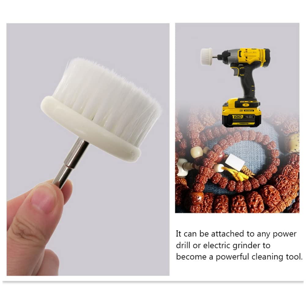 ULTECHNOVO Drill Brush Set - Nanowire & Scrub Brushes for Rust Removal, Deep Cleaning & Polishing - Compatible with Power Drills - Perfect for Auto Parts, Grills, Tiles & Household Cleaning