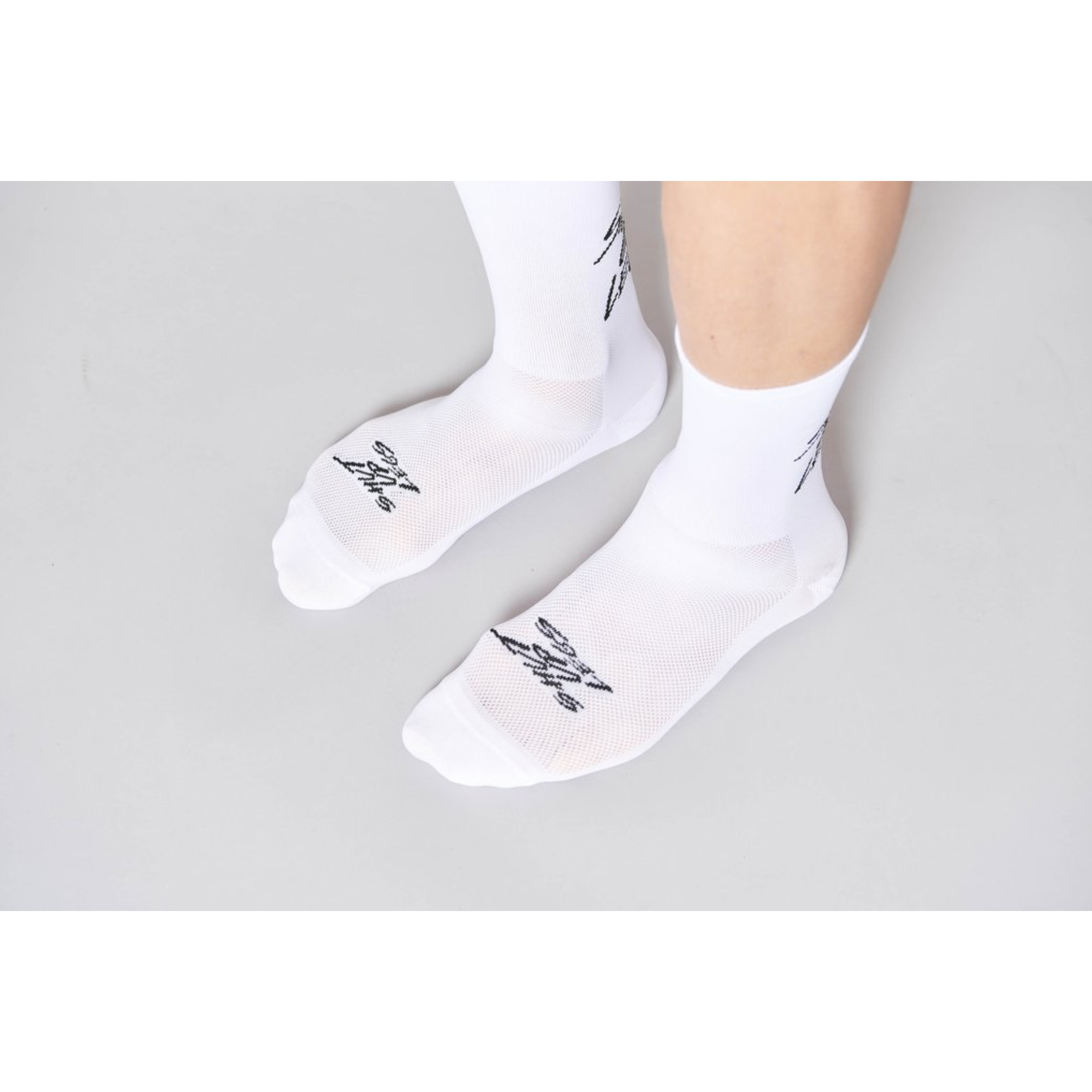SHUT UP LEGS White Cycling Socks - High Performance Bike Socks for Men & Women - Perfect for Road Cycling, Mountain Biking & Triathlons