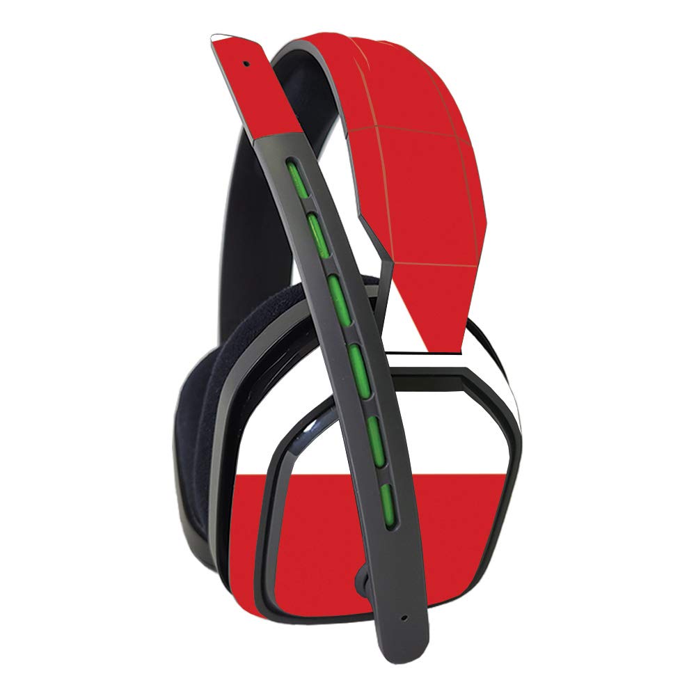 MightySkins Vinyl Decal Wrap Cover for Astro A10 Headset - Dominican Flag Design | Protective & Durable Skin | Easy to Apply & Remove | Made in USA | Perfect for Gaming, Streaming & Personalization