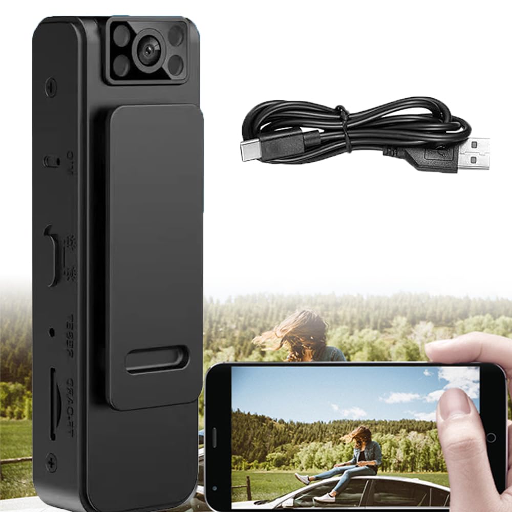 Suntrendz 1080P HD Wireless Outdoor Camera with Noise Reduction - Portable Video Recorder for Home Security, Baby Monitoring & Pet Watching (Camera Only)
