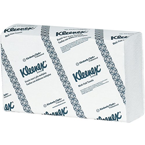 BFTTWMTK Kleenex Multi-Fold Paper Towels - White, 20-Pack | Premium Absorbent & Soft for Kitchen, Bathroom & Office Cleaning