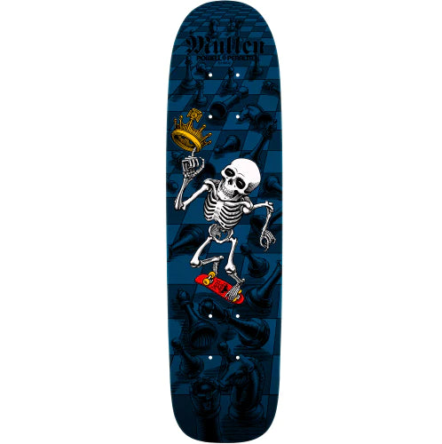 Powell Peralta Bones Brigade Series 15 Rodney Mullen Blue Skateboard Deck - 7.40