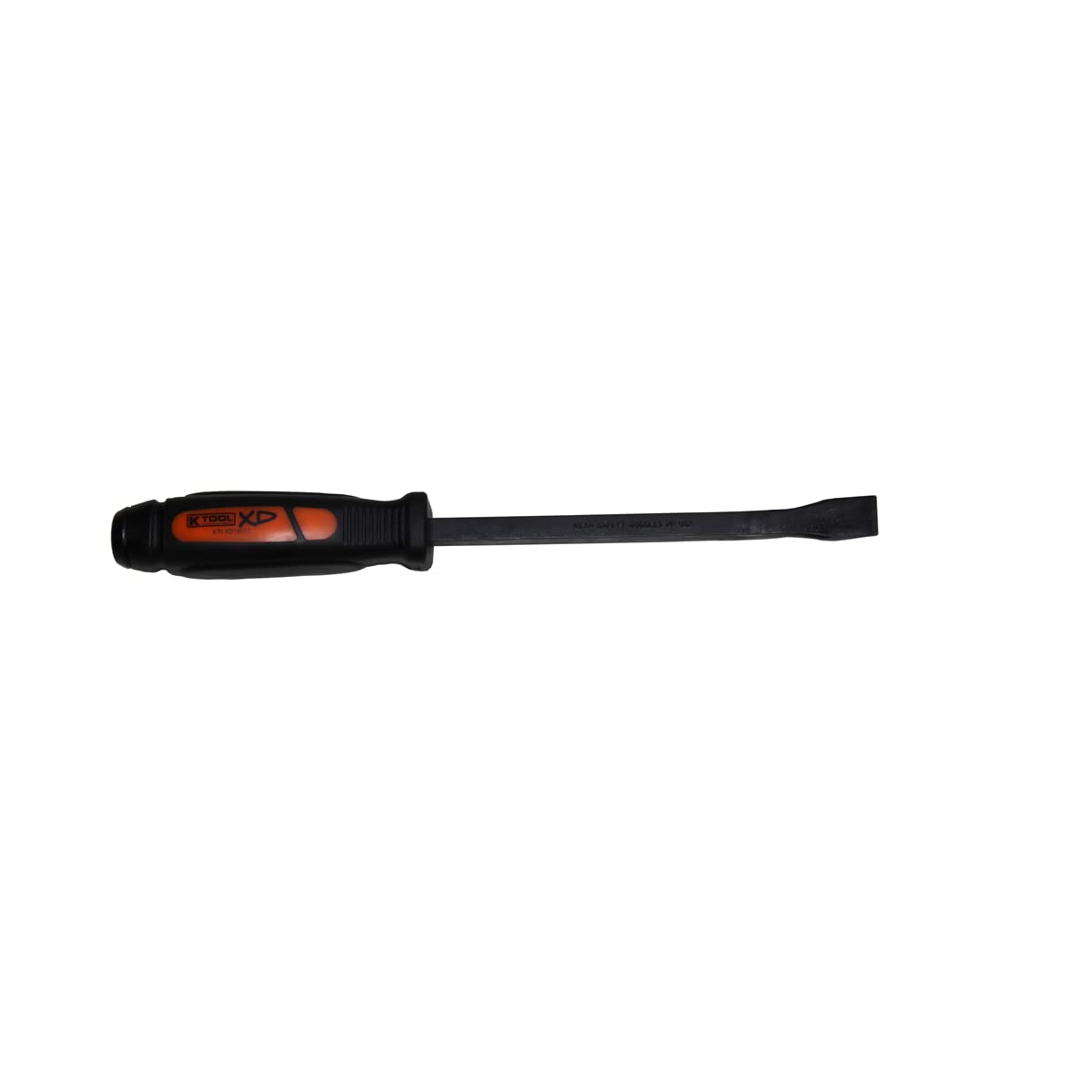 K Tool International 12 Inch Pry Bar - Heavy Duty Flat Nail Puller for Demolition, Construction, and DIY Home Repair Projects