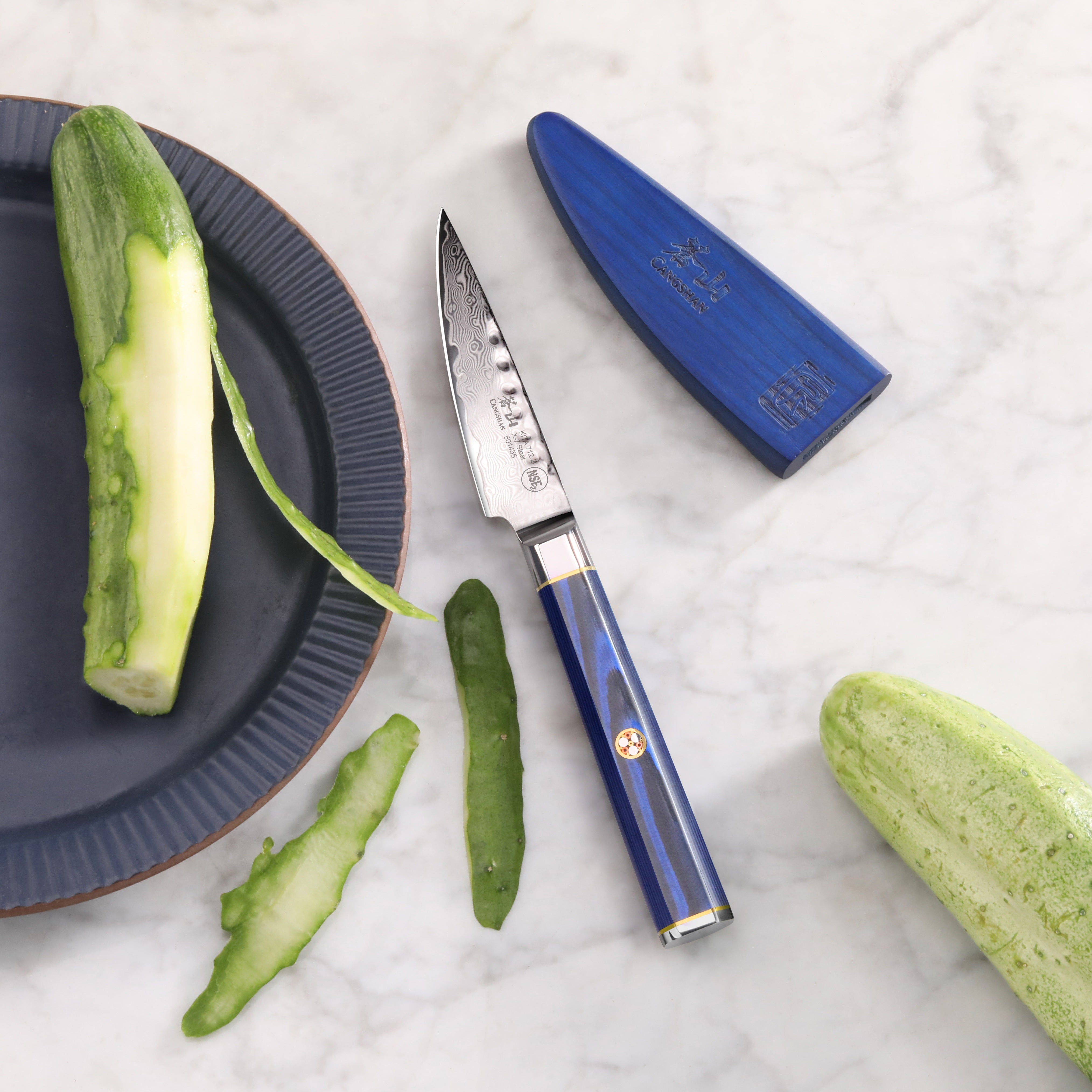 Kita Paring Knife - Ultra Sharp Japanese Stainless Steel Blade for Precision Slicing & Peeling - Perfect for Fruits, Vegetables & Sushi Preparation