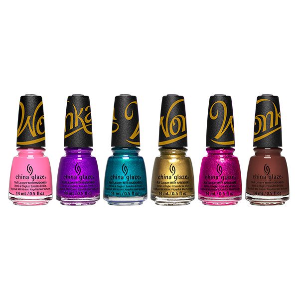 China Glaze Wonka Collection - Vibrant Nail Polish Set for Women, Long-Lasting & Chip-Resistant - Perfect for Parties, Holidays & Everyday Wear