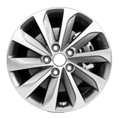 2014 Hyundai Sonata OEM Machined Wheel Rim ALY070861 529103S220 - 17 Inch Alloy Replacement for Smooth Ride & Stylish Look | Perfect for Daily Commute & Road Trips