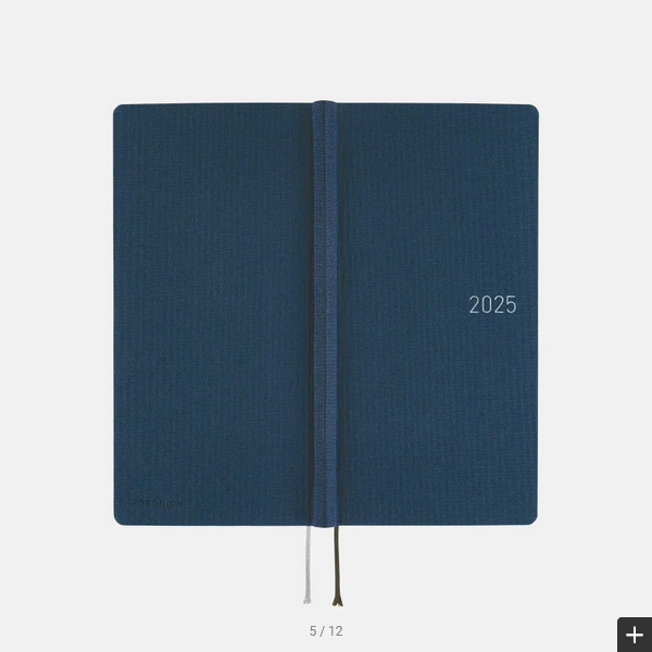Hobonichi Weeks MEGA 2025 Planner - English Edition | Hardcover Weekly Horizontal Planner | January & Monday Start | Star Dust Color | Perfect for Journaling, Scheduling & Productivity Tracking