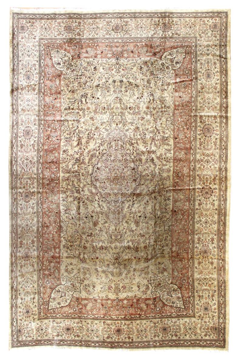 Antique Tabriz Handwoven Traditional Persian Rug - JF4416 - Perfect for Living Room, Bedroom & Home Decor