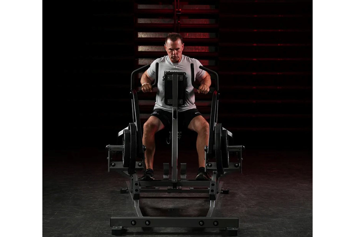 Hammer Strength Plate Loaded Iso-Lateral Row Machine - Commercial Gym Equipment for Back Workouts & Strength Training - Perfect for Home Gyms & Fitness Centers