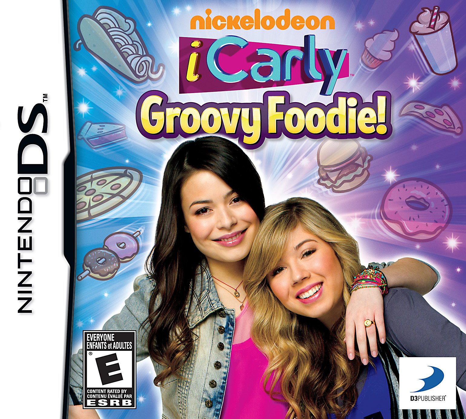 iCarly: Groovy Foodie! - Nintendo DS Game for Kids - Fun Cooking & Adventure for Girls & Boys - Perfect for Travel & Family Game Nights