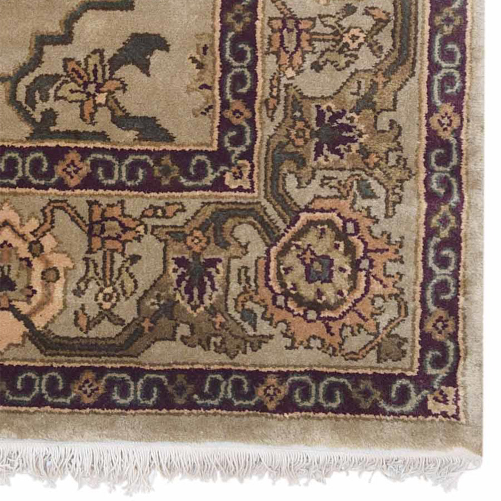 Luxury Hand-Knotted Wool Rug - Soft & Durable for Living Room, Bedroom, or Office Decor