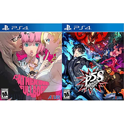 Catherine: Full Body Standard Edition - PlayStation 4 & 5 | Strikers - PlayStation 4 | Action-Adventure Game for PS4 & PS5 | Perfect for Horror & Puzzle Game Lovers