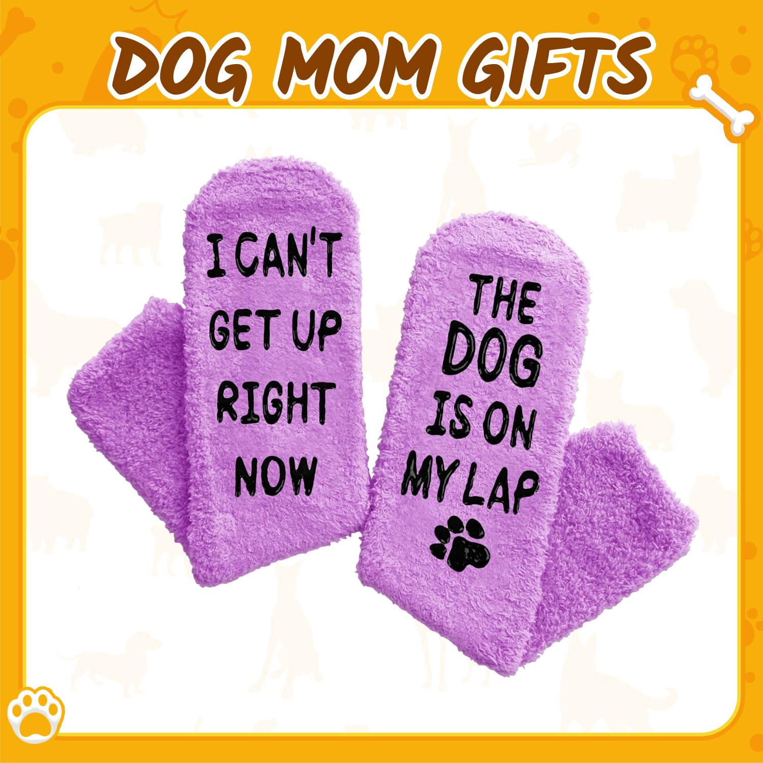 HappyPop Funny Dog Christmas & Birthday Stockings - Unique Gifts for Dog Lovers, Dog Moms & Dads - Perfect for Pet Lovers' Holiday Decor & Gift Exchanges