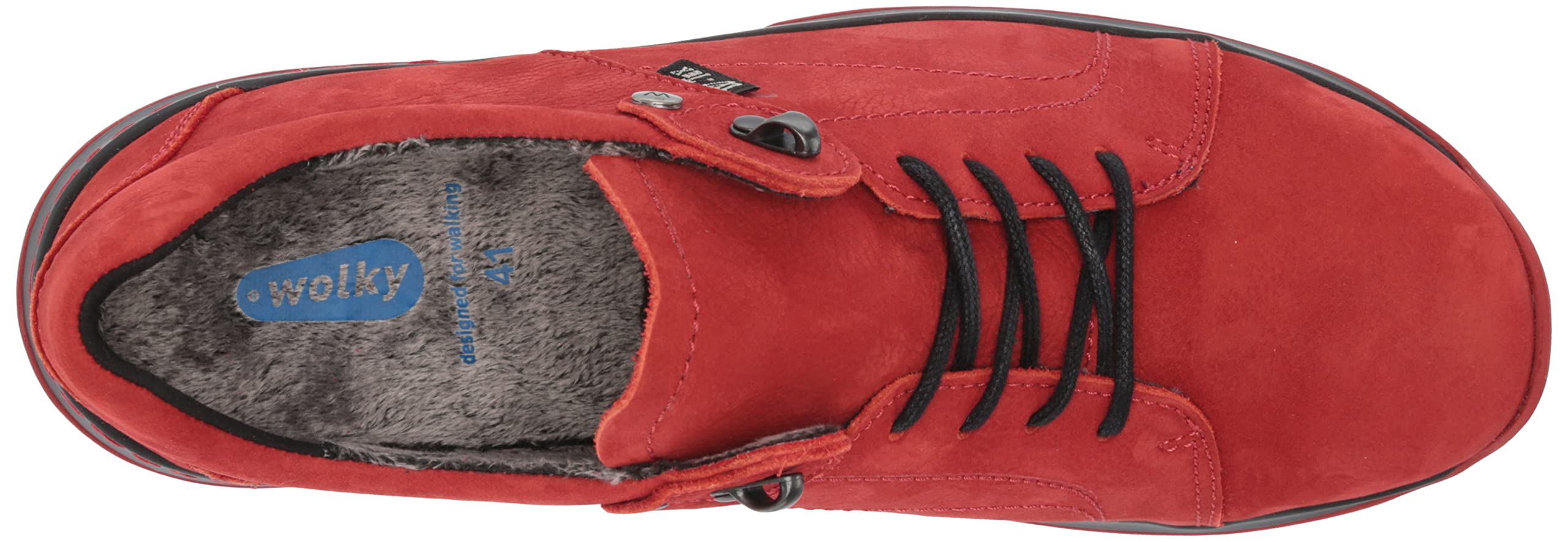Wolky Women's US-Cajun Water Resistant Casual Fashion Sneakers - Comfortable Walking Shoes for Travel, Work & Everyday Wear