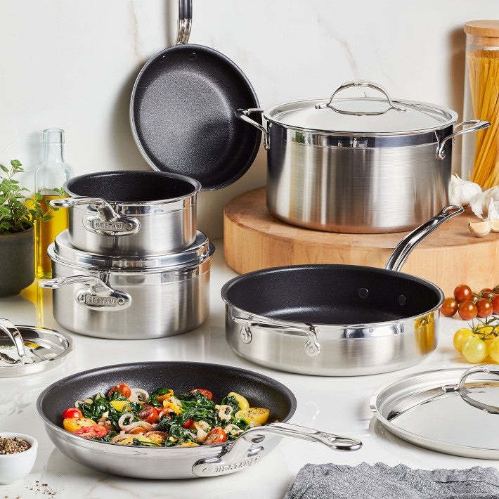 Titum Probond 10-Piece Nonstick Cookware Set - Premium Kitchen Pots and Pans for Frying, Boiling & Baking - Perfect for Home Cooking & Professional Chefs