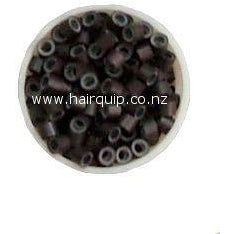 Premium Hair Extension Micro Rings with Silicone Tubes for Secure & Natural-Looking Extensions - Perfect for Salon, Styling & Everyday Wear