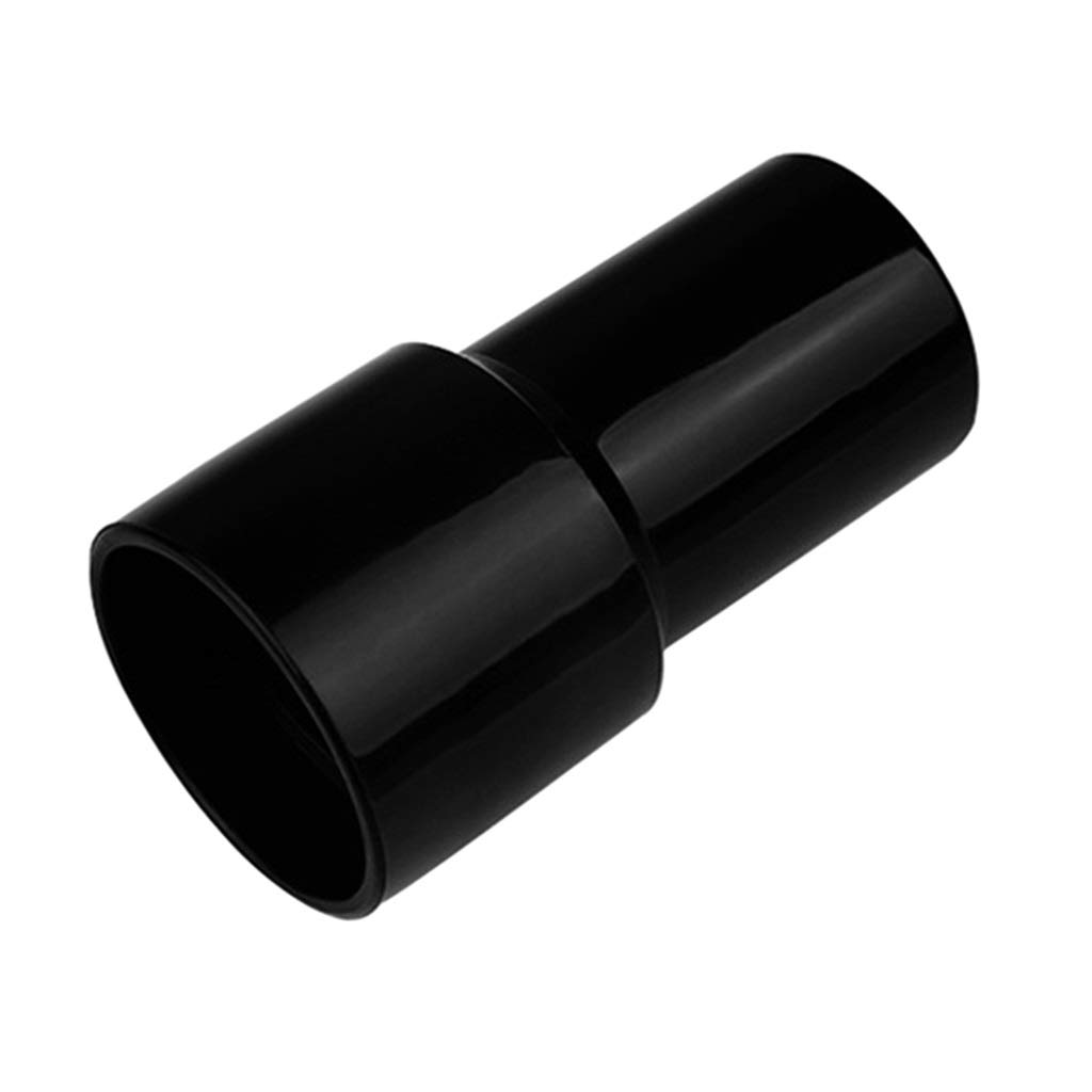 40mm Black Vacuum Cleaner Hose Adapter - Compatible with Wet/Dry Vacuums, Pool Vacuums & Cleaning Accessories | Perfect for Home Cleaning, Car Detailing & Pool Maintenance