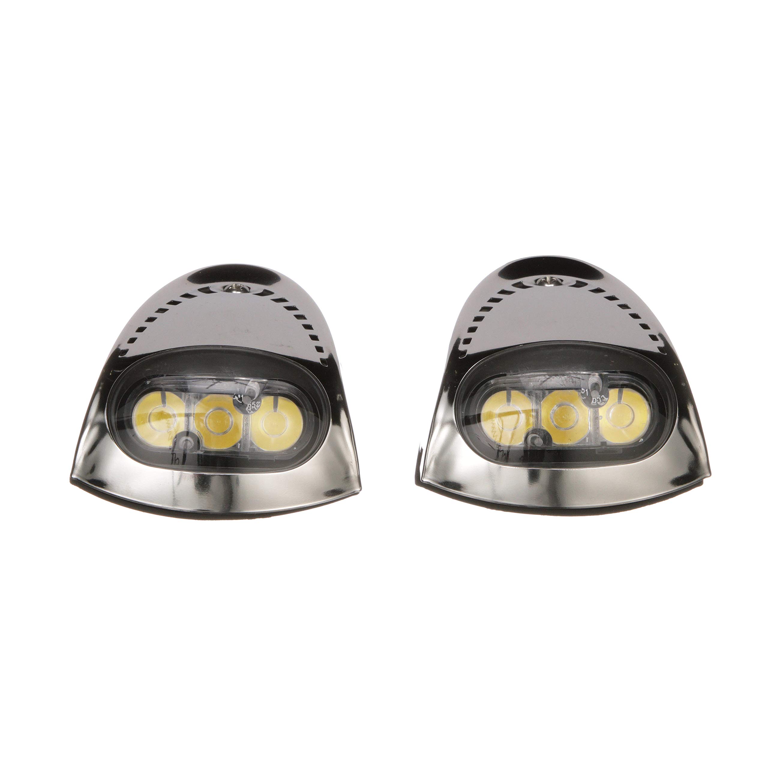 Attwood 6522SS7 Universal Marine Boat LED Docking Lights - Waterproof, Stainless Steel, Bright Navigation Lighting for Boats, Yachts & Docks - Perfect for Night Cruising & Safe Harbor Maneuvering