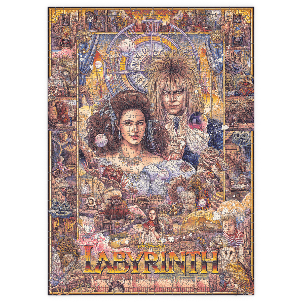 Labyrinth 1000 Piece Jigsaw Puzzle for Adults - Challenging Maze Design for Family Game Night & Stress Relief