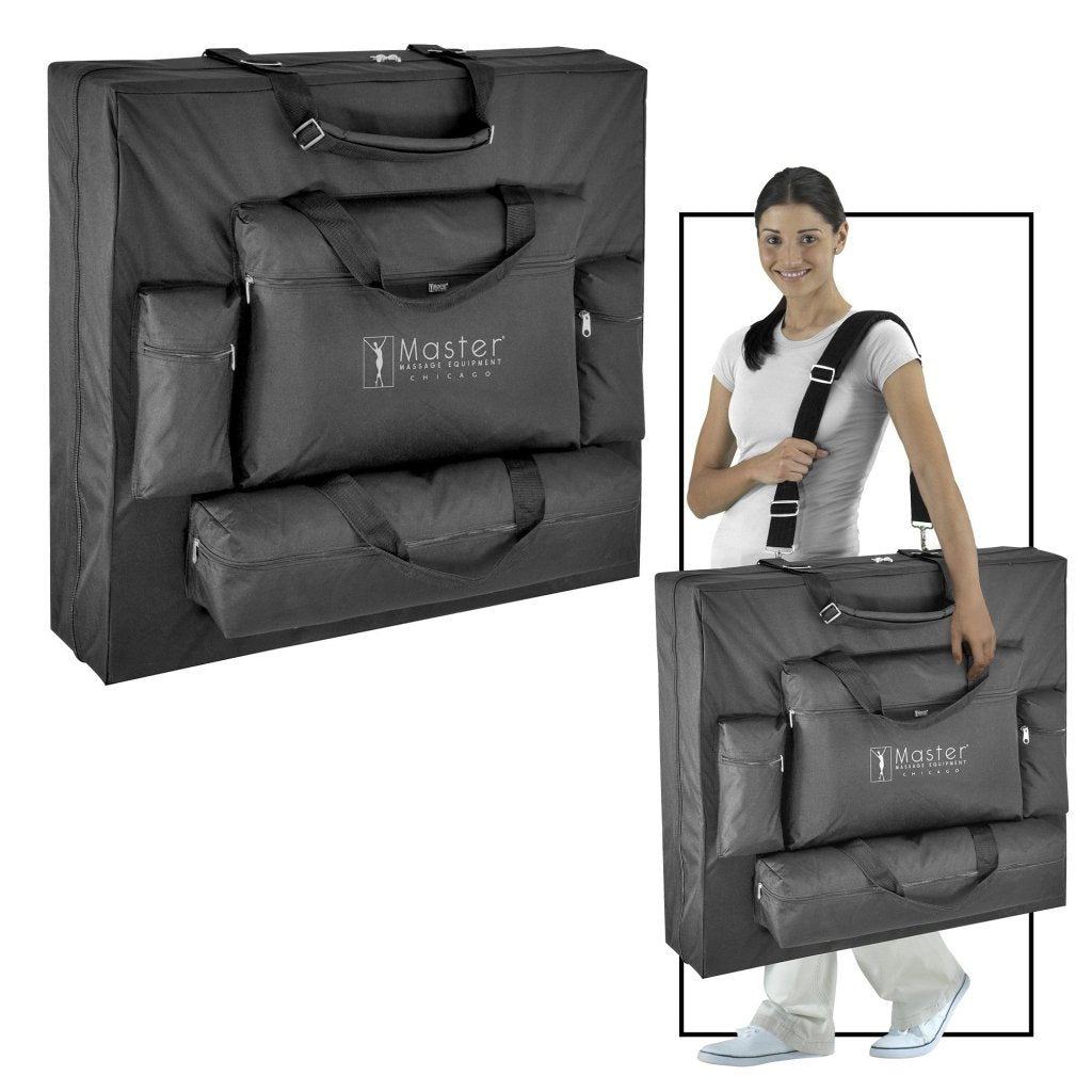 Master Massage® 30 GALAXY Portable Massage Table Set with Carrying Case - Professional Folding Massage Bed for Home, Spa & Therapy Use