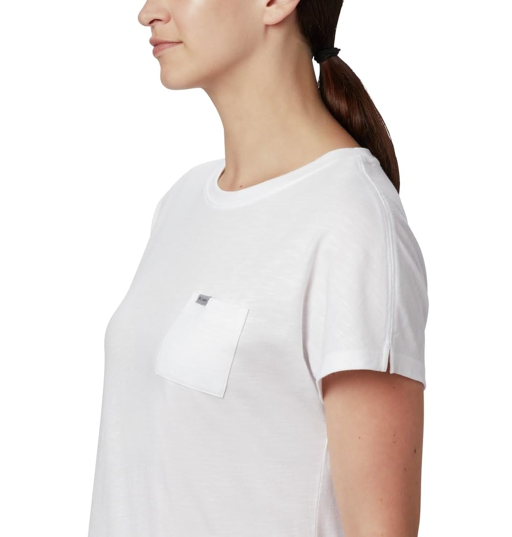 Columbia Women's Cades Cape Tee - Lightweight Quick-Dry Short Sleeve Shirt for Hiking, Travel & Outdoor Activities
