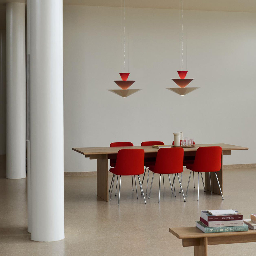 Modern Ita OS1 & OS2 Dining Table Set - Solid Wood Kitchen Table with Extendable Leaf - Perfect for Family Gatherings & Dinner Parties