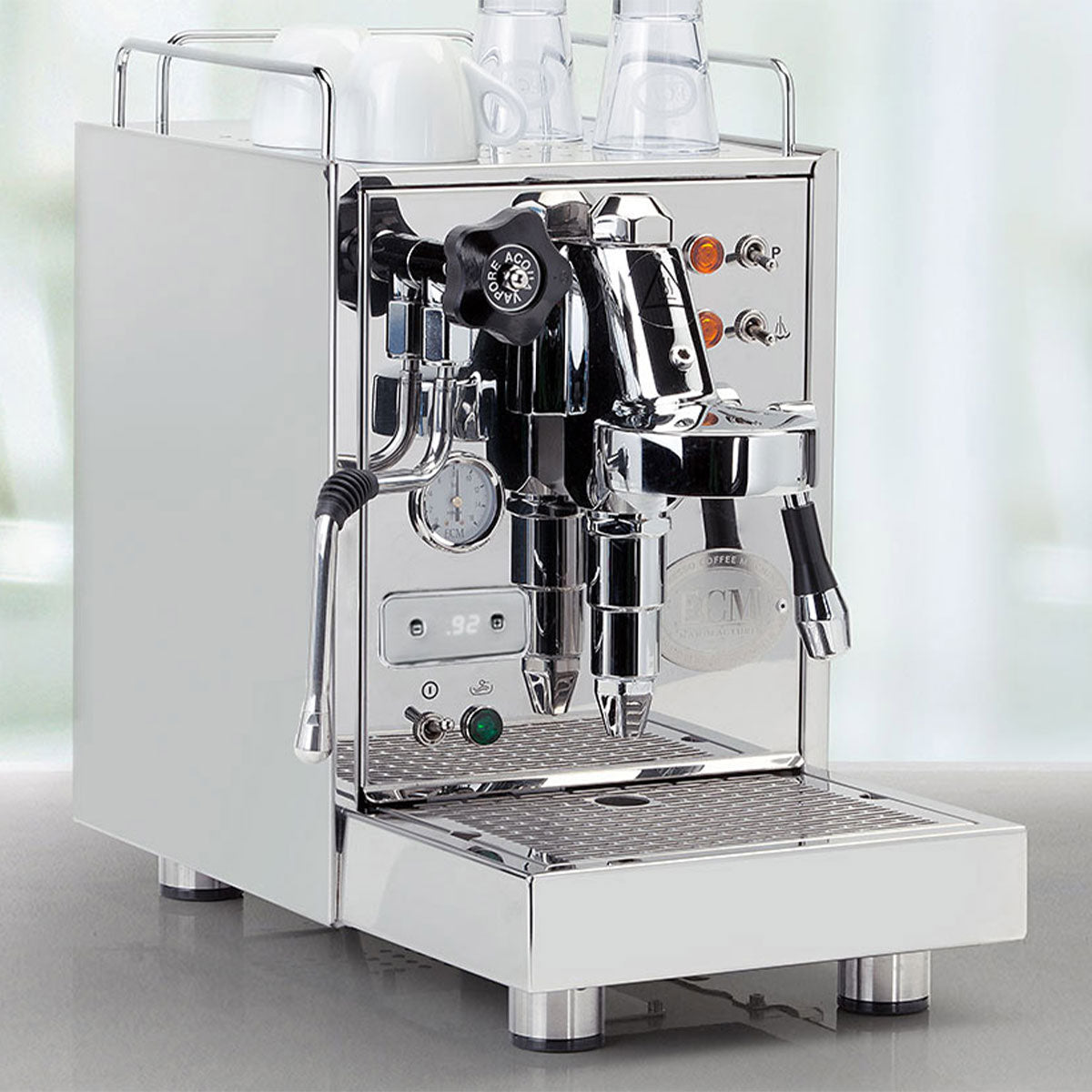 ECM Classika PID Espresso Machine 81084 - Professional Coffee Maker for Home Baristas, Perfect for Espresso, Cappuccino & Latte | Compact Design for Kitchen Countertops