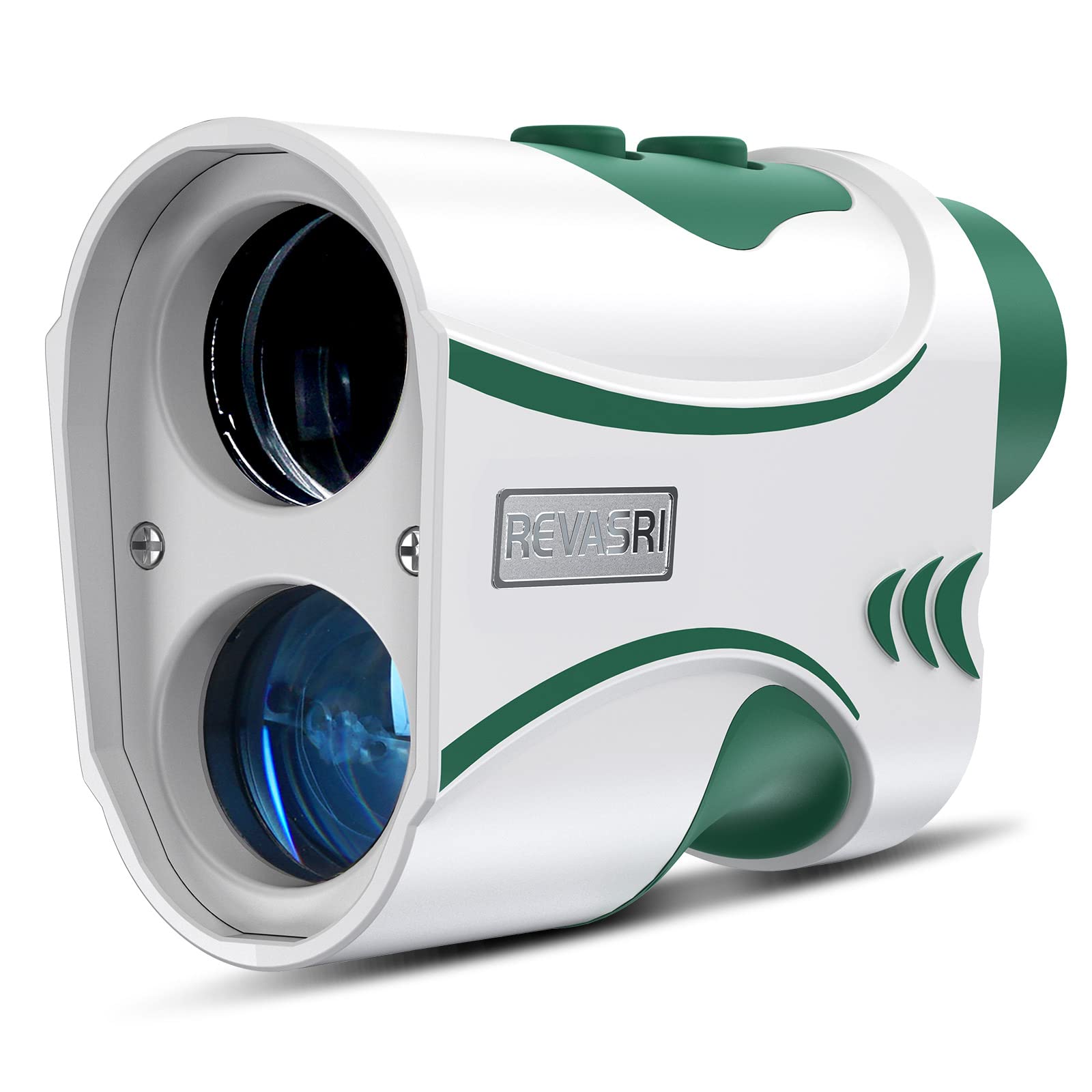 **Golf & Disc Golf Rangefinder - 1000 Yards Laser Distance Measurer with Slope Calculation, Pin Lock, Vibration, Elevation & Feet/Yards Display - Rechargeable for Outdoor Sports & Hunting**