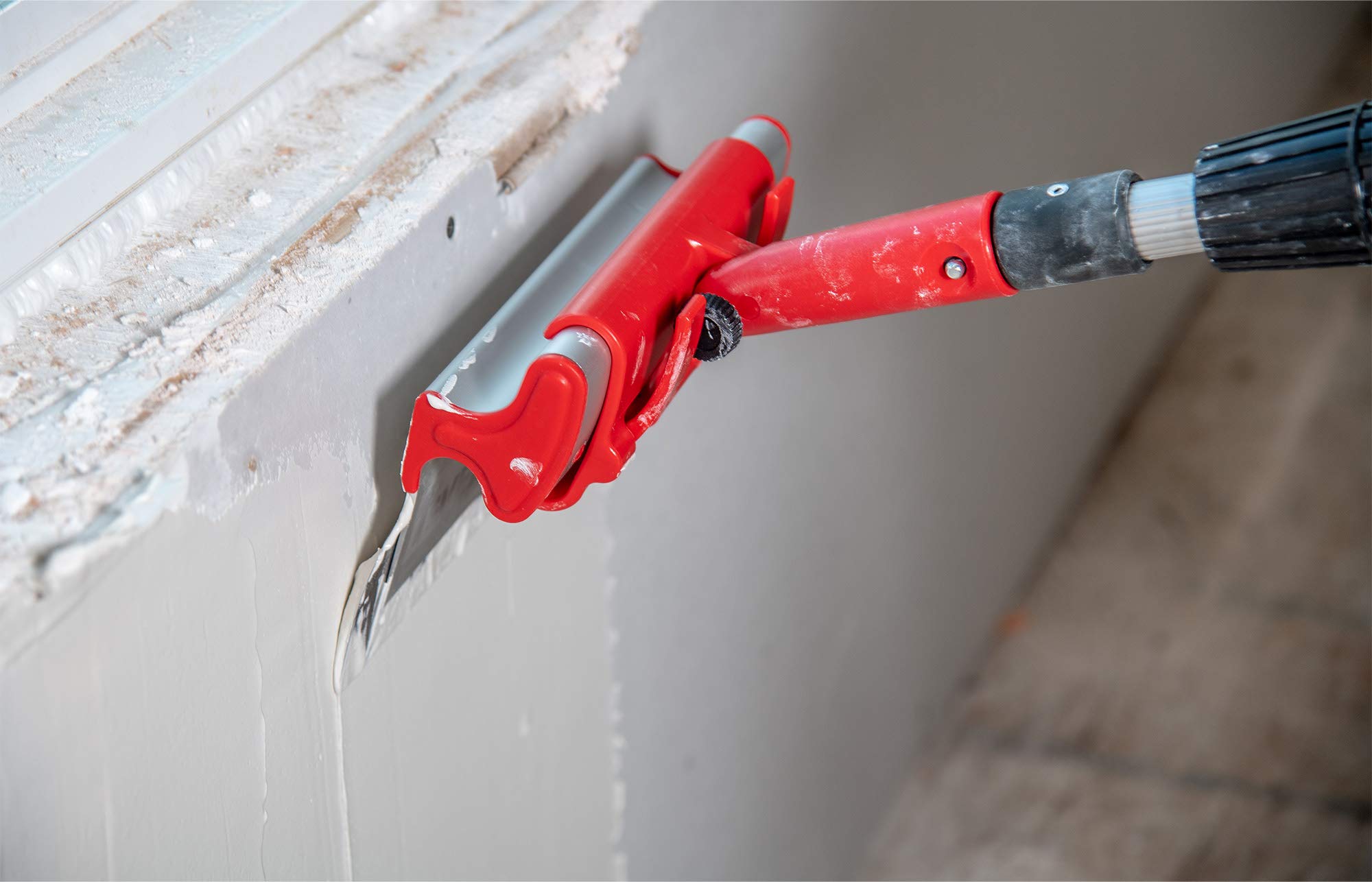 LEVEL5 32-Inch Skimming Blade - Professional Drywall Taping Knife with Extruded Aluminum & Stainless Steel Construction - High-Impact End Caps - Perfect for Sheetrock, Gyprock, Plasterboard Smoothing - Ideal for Home Renovation & Professional Construction Projects