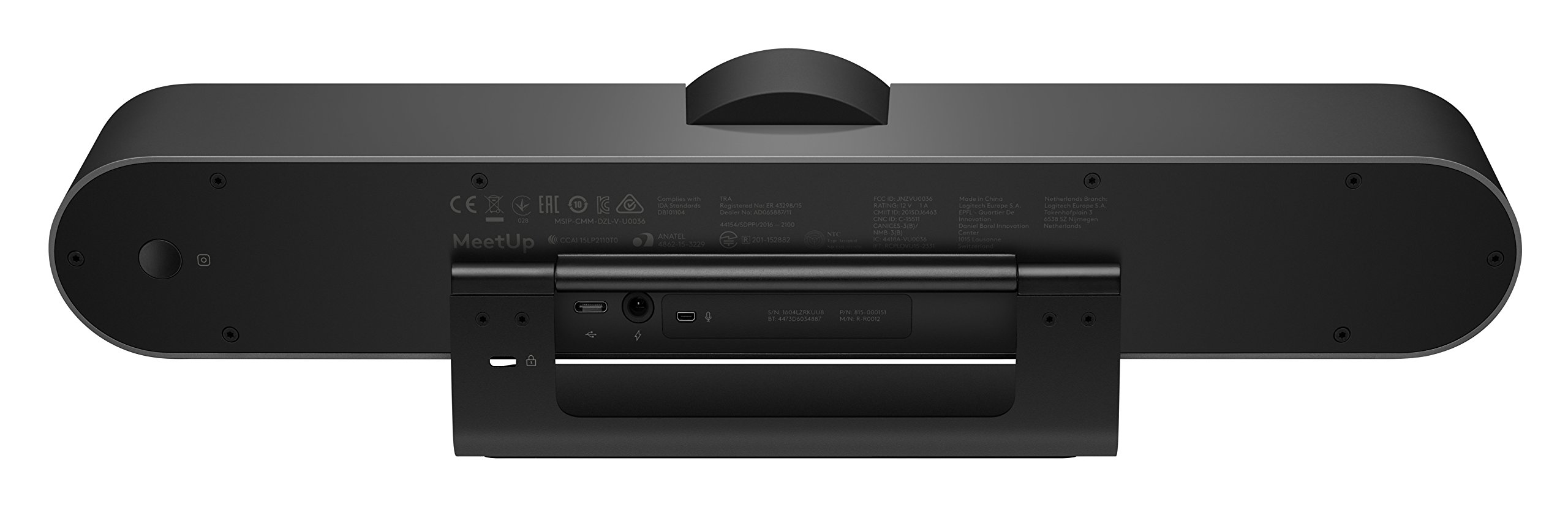 Logitech MeetUp HD Video & Audio Conferencing System for Small Meeting Rooms - Certified Refurbished | Ideal for Remote Work, Team Collaboration & Virtual Meetings