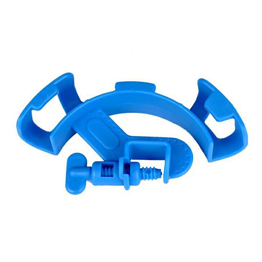 PULABO Aquarium Hose Holder - Durable Fish Tank Fastener Tool for Live Plants, Shrimp & Fish Tanks - Blue (Comfortable & Eco-Friendly) - Perfect for Freshwater & Saltwater Aquarium Setups