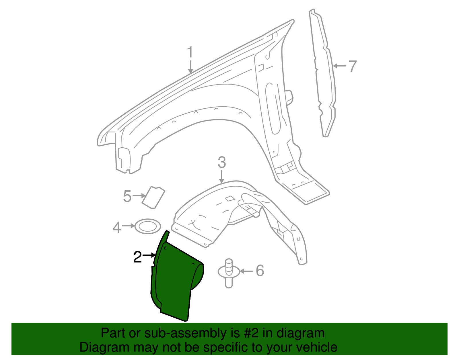 Genuine Ford Liner Extension 6L2Z-16184-AA - Perfect for Ford Truck Bed Protection & Cargo Management