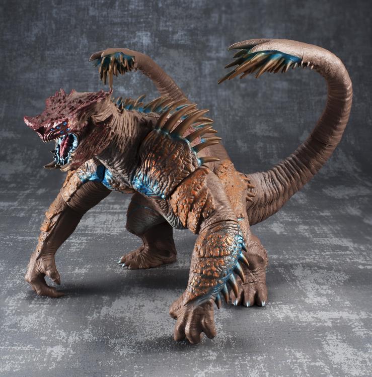 Bandai Sofvi Spirits Pacific Rim Uprising Kaiju Shrikethorn Action Figure - Collectible Movie Character Toy for Fans & Display